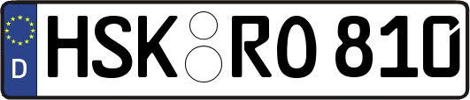 HSK-RO810