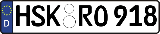 HSK-RO918