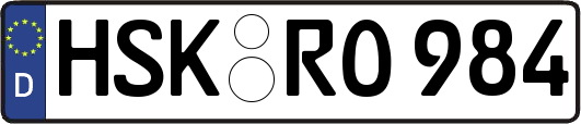 HSK-RO984
