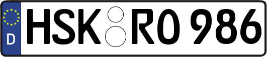 HSK-RO986