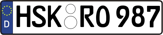 HSK-RO987