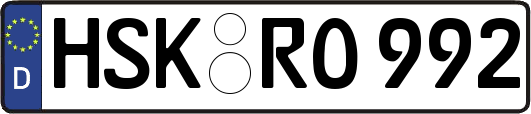 HSK-RO992