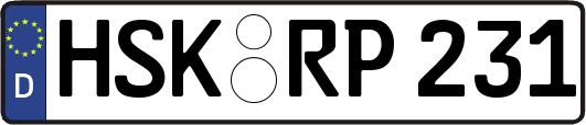 HSK-RP231