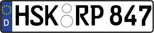 HSK-RP847