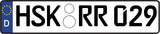 HSK-RR029
