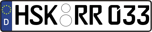 HSK-RR033