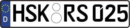 HSK-RS025