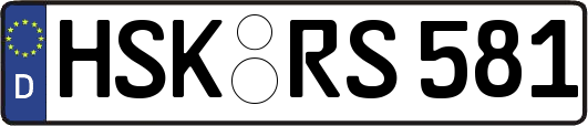 HSK-RS581