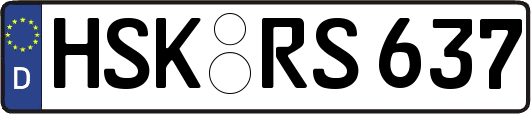 HSK-RS637