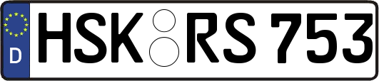 HSK-RS753
