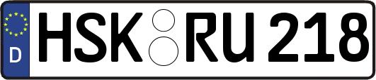 HSK-RU218