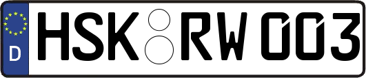HSK-RW003