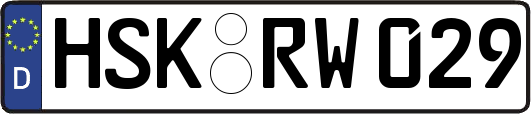HSK-RW029