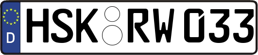 HSK-RW033