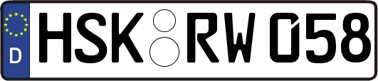 HSK-RW058