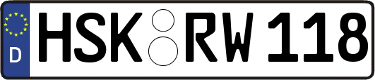 HSK-RW118