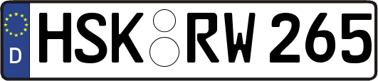 HSK-RW265