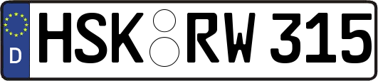 HSK-RW315