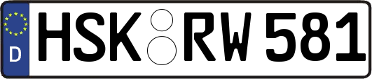 HSK-RW581