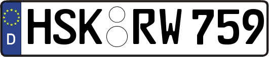 HSK-RW759