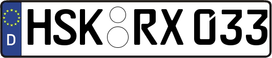 HSK-RX033