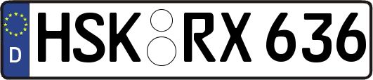 HSK-RX636