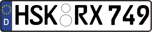 HSK-RX749
