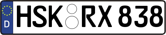 HSK-RX838