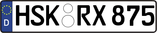 HSK-RX875