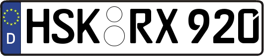 HSK-RX920