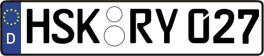 HSK-RY027