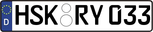 HSK-RY033