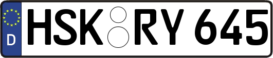 HSK-RY645