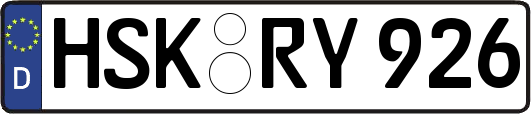 HSK-RY926