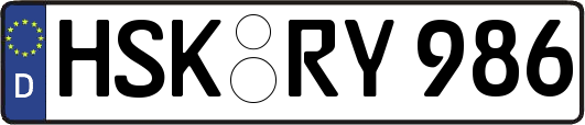 HSK-RY986