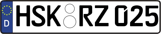 HSK-RZ025