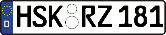 HSK-RZ181