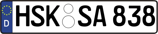 HSK-SA838
