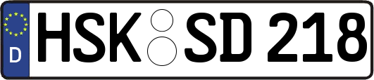 HSK-SD218
