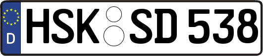HSK-SD538