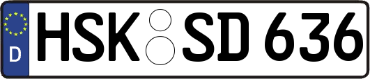 HSK-SD636