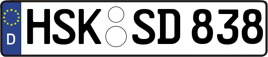 HSK-SD838
