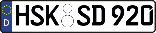 HSK-SD920