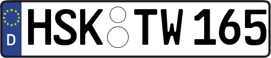 HSK-TW165