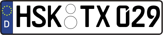 HSK-TX029