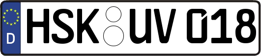 HSK-UV018