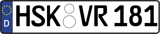 HSK-VR181