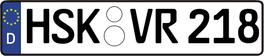 HSK-VR218