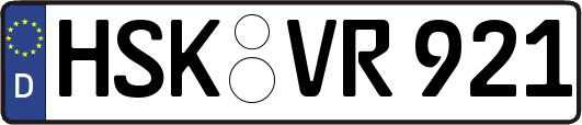 HSK-VR921