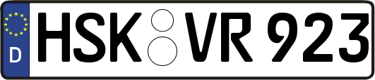 HSK-VR923